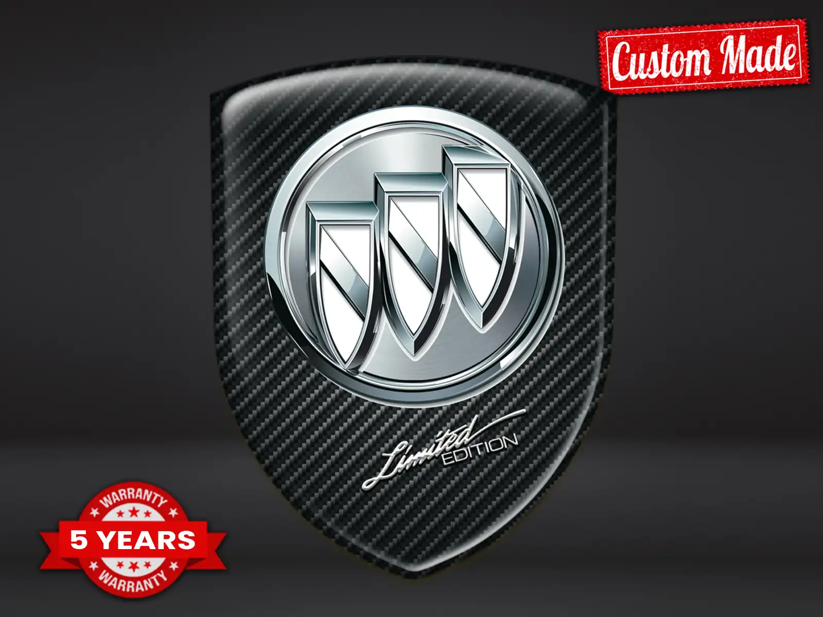 Buick Pegatinas Logo Impresas Edición Personalizable Minimalista